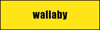 wallaby